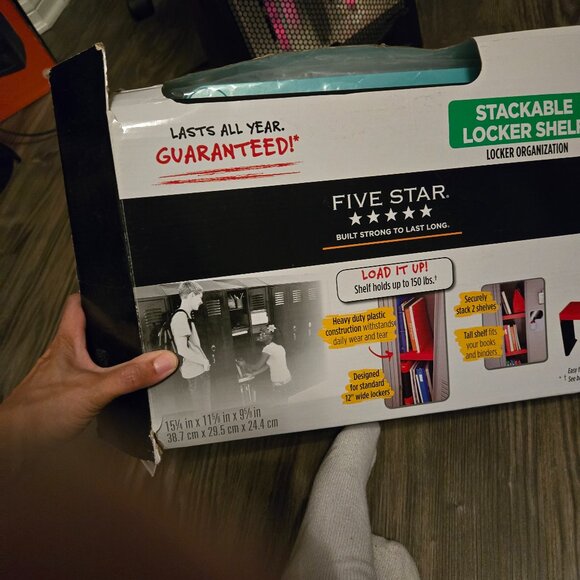Five Star Brand Stackable Locker shelf - Picture 1 of 1